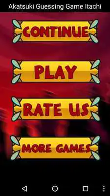 Play Akatsuki Guessing Game Itachi