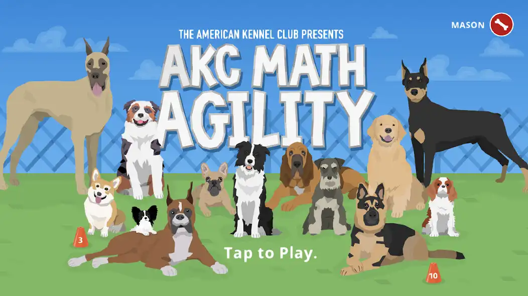 Play AKC Math Agility  and enjoy AKC Math Agility with UptoPlay