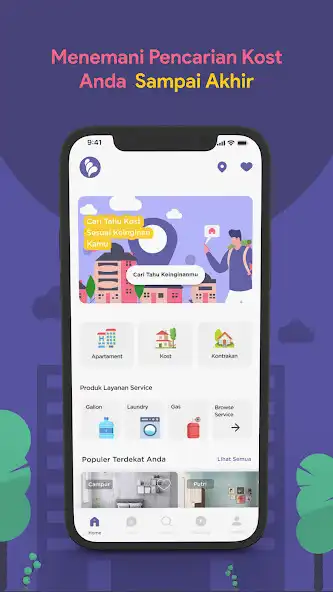 Play Akosta: Sewa Kos  Apartemen as an online game Akosta: Sewa Kos  Apartemen with UptoPlay