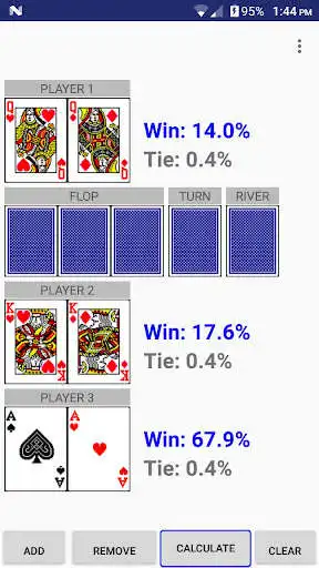 Play AK Poker Odds Calculator  and enjoy AK Poker Odds Calculator with UptoPlay
