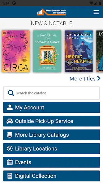 Play Akron Library Mobile  and enjoy Akron Library Mobile with UptoPlay