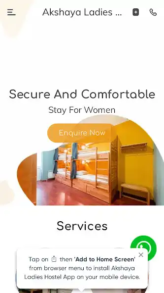 Play Akshaya Ladies Hostel as an online game Akshaya Ladies Hostel with UptoPlay