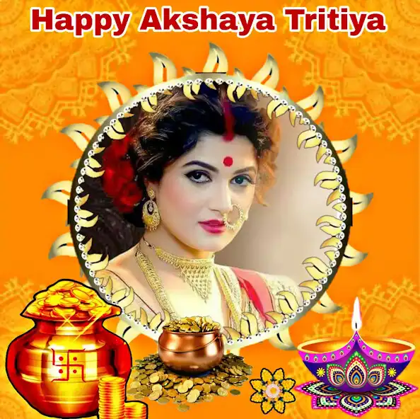 Play Akshaya Tritiya Frame 2023 as an online game Akshaya Tritiya Frame 2023 with UptoPlay