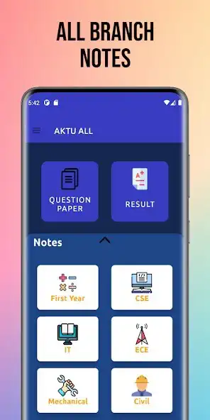 Play AKTU All - Notes  Paper as an online game AKTU All - Notes  Paper with UptoPlay