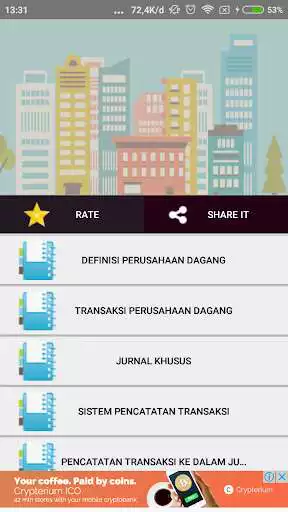 Play APK Akuntansi Perusahaan Dagang  and enjoy Akuntansi Perusahaan Dagang with UptoPlay com.akuntansi.sma.smk.keuangan.AkuntansiPerusahaanDagang