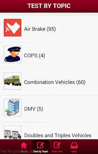 Play Alabama CDL Driving Test