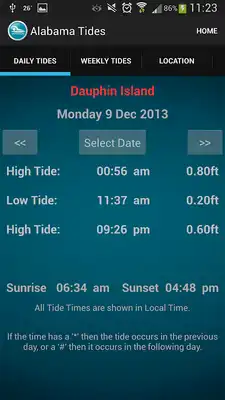 Play Alabama Tide Times