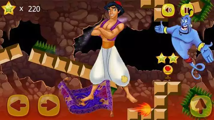 Play Aladdin Adventures Run Jungle World!