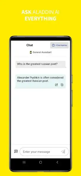 Play Aladdin AI - Chatgpt Assistant as an online game Aladdin AI - Chatgpt Assistant with UptoPlay