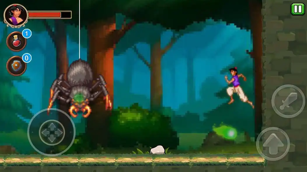 Play Aladdin Prince Adventures as an online game Aladdin Prince Adventures with UptoPlay
