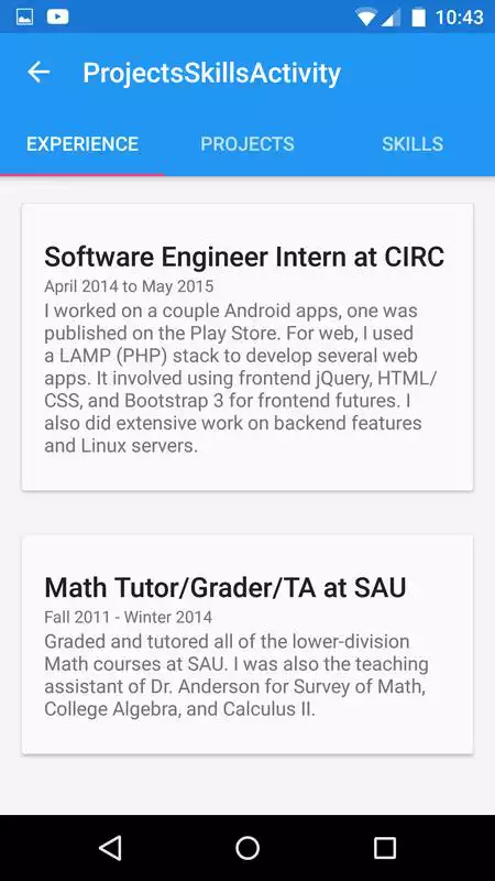 Play Alains Resume