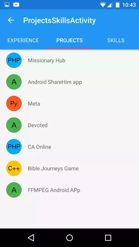 Play Alains Resume