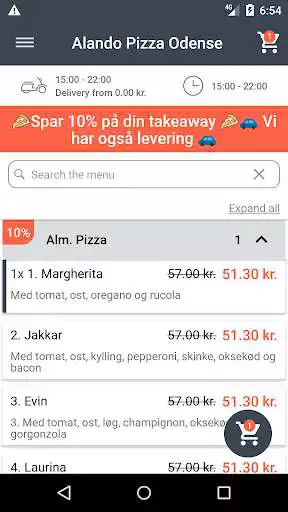 Play Alando Pizza Odense as an online game Alando Pizza Odense with UptoPlay