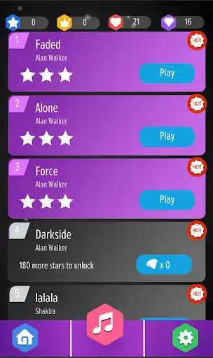 Play Alan Walker DJ - New Magic Piano Tiles as an online game Alan Walker DJ - New Magic Piano Tiles with UptoPlay