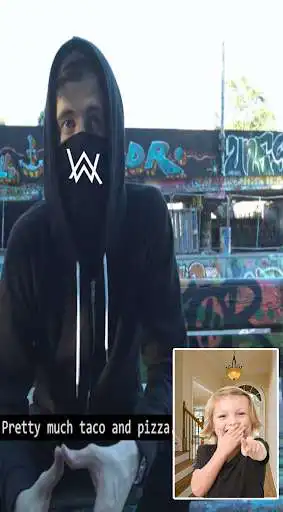 Play Alan Walker DJ Video Call & chat Simulator as an online game Alan Walker DJ Video Call & chat Simulator with UptoPlay