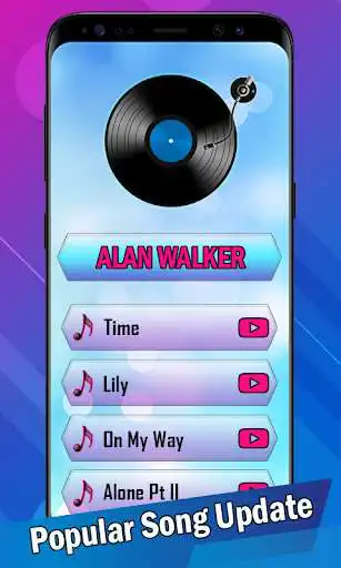 Play Alan Walker Piano Game as an online game Alan Walker Piano Game with UptoPlay