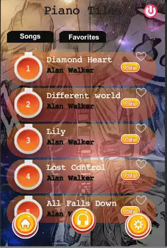 Play Alan Walker Piano Tiles