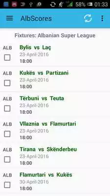 Play Albanian Live Scores App