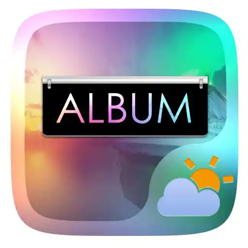 Run free android online Album GO Weather Widget Theme APK