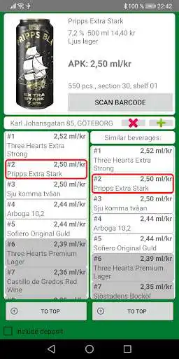 Play Alcohol Per Krona Scanner as an online game Alcohol Per Krona Scanner with UptoPlay
