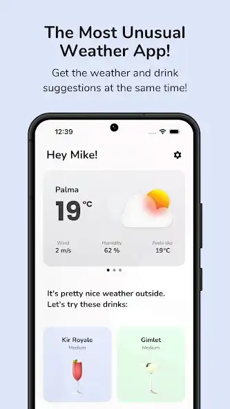Play AlcoWeather - Weather  Drinks  and enjoy AlcoWeather - Weather  Drinks with UptoPlay
