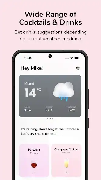 Play AlcoWeather - Weather  Drinks as an online game AlcoWeather - Weather  Drinks with UptoPlay