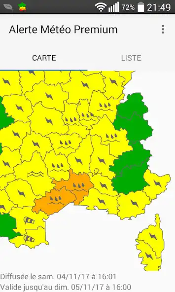 Play Alerte Météo Premium as an online game Alerte Météo Premium with UptoPlay