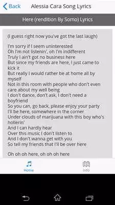 Play Alessia Cara Song Lyrics Play Alessia Cara Song Lyrics