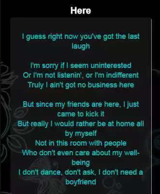 Play Alessia Cara Top Lyrics