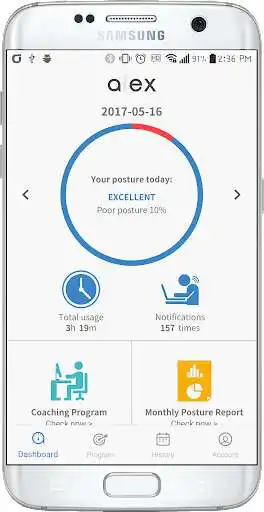 Play ALEX+, Posture Habit Changer  and enjoy ALEX+, Posture Habit Changer with UptoPlay