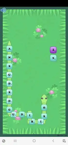 Play AlfaSnake snake word building  and enjoy AlfaSnake snake word building with UptoPlay