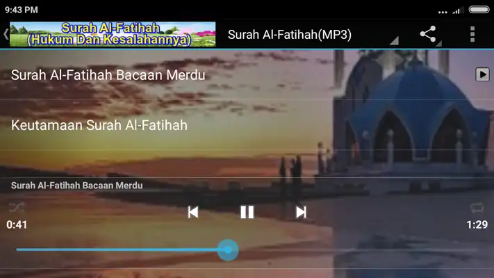 Play Al-Fatihah(HukumKesalahannya)