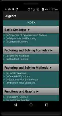 Play Algebra Cheat Sheet (Free)
