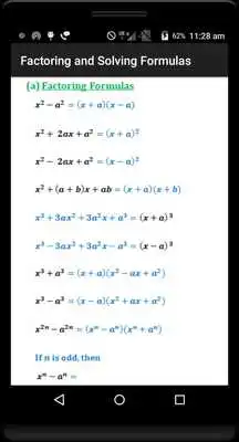 Play Algebra Cheat Sheet (Free)
