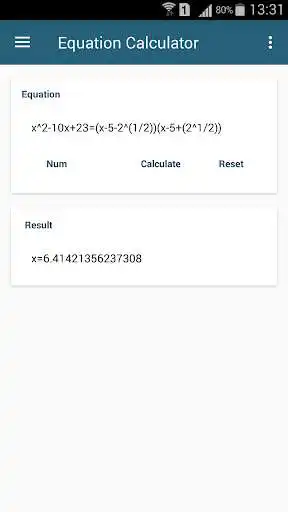 Play Algebra Equation Calculator as an online game online Algebra Equation Calculator with UptoPlay Play Algebra Equation Calculator as an online game Algebra Equation Calculator with UptoPlay