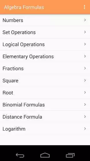 Play Algebra Formulas  and enjoy Algebra Formulas with UptoPlay