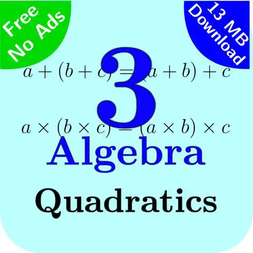 Run free android online Algebra Tutorial 3: Quadratics APK