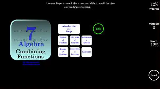 Play Algebra Tutorial 7  and enjoy Algebra Tutorial 7 with UptoPlay