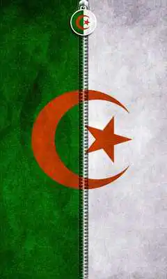 Play Algeria Flag Zipper UnLock