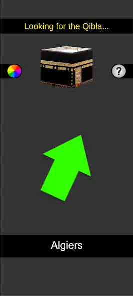 Play Algeria Qibla Compass as an online game Algeria Qibla Compass with UptoPlay