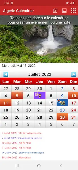 Play Algerie Calendrier 2022  and enjoy Algerie Calendrier 2022 with UptoPlay