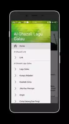Play Al Ghazali Lagu Galau  Lirik