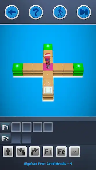 Play AlgoRun Free : Coding game  and enjoy AlgoRun Free : Coding game with UptoPlay