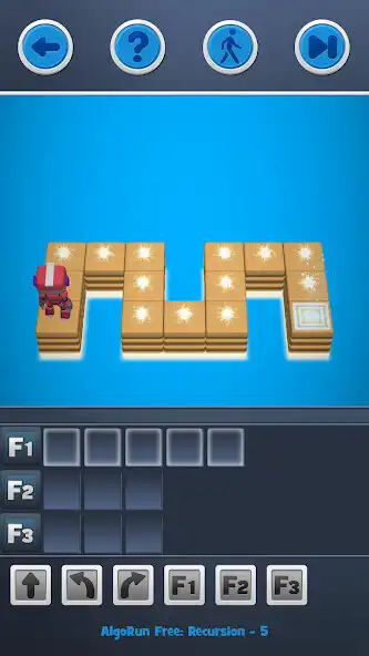 Play AlgoRun Free : Coding game as an online game AlgoRun Free : Coding game with UptoPlay