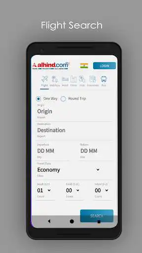 Play Alhind - Flight Booking App  and enjoy Alhind - Flight Booking App with UptoPlay