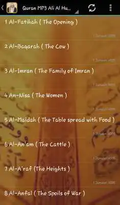Play Ali Al Huthaify Quran  Audio