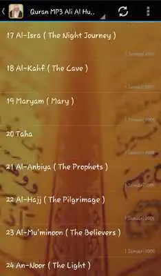 Play Ali Al Huthaify Quran  Audio
