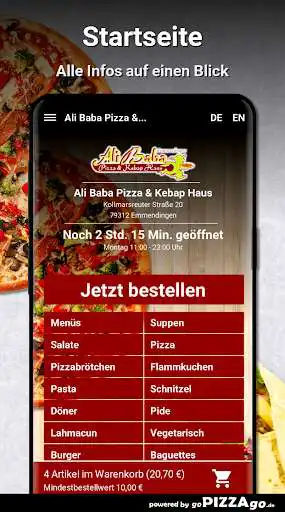 Play Ali Baba Pizza - Kebap Haus Emmendingen as an online game Ali Baba Pizza - Kebap Haus Emmendingen with UptoPlay