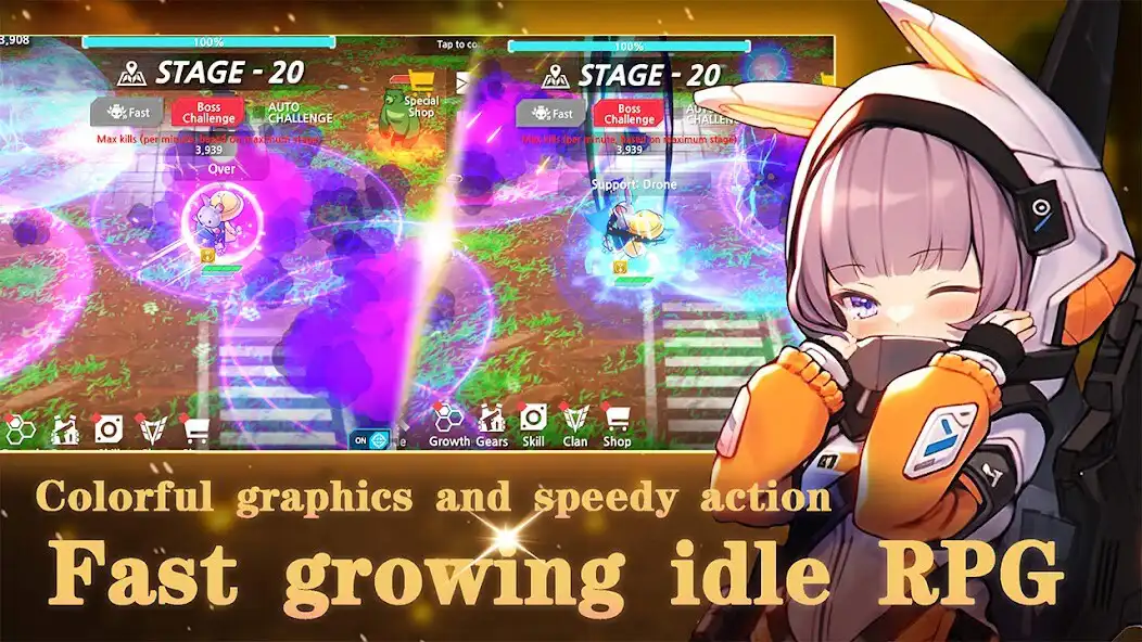 Play Alice, Final Weapon : Idle RPG as an online game Alice, Final Weapon : Idle RPG with UptoPlay