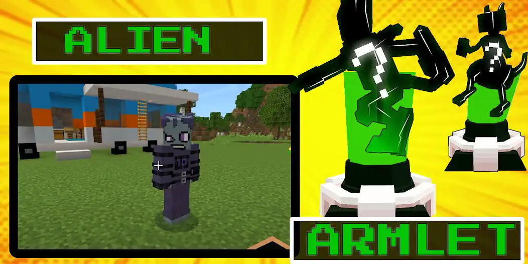 Play Alien armlet mod as an online game Alien armlet mod with UptoPlay